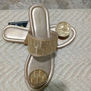 Jaipuri Embroidery Work Slipper