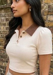 Classic Brown Polo- The Aesthetic Vibe Collection