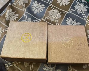 set of empty chocolate, watch, jewellery box