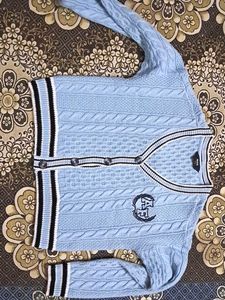 Cute Korean Button-up Sweater
