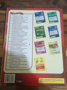 I PUC Mathematics, Biology and Chemistry Question