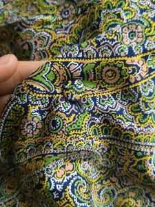 Patterned Green Tunic Price Negotiable