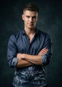 Stylish Men's Button-Up Shirt