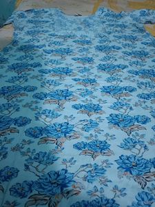Floral Print Kurta