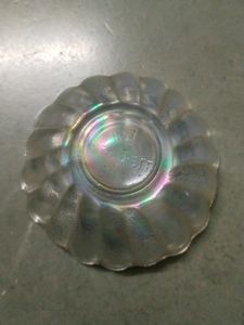 Holographic Glass Bowls Set Of 2