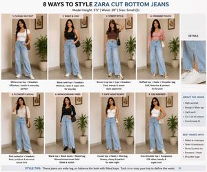 Zara Wide Leg Jeans