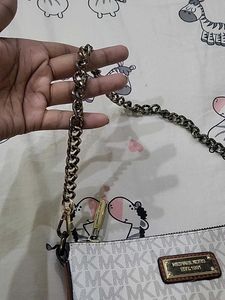 Michael Kors Monogram Clutch