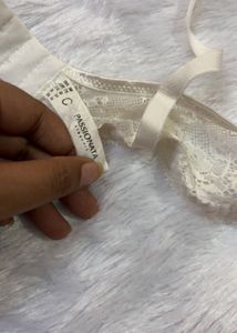 Delicate Lace Trimmed Padded Bra