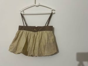 Chic Bubble Hem Dress