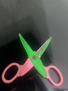 Pink &amp; Green Craft Scissors