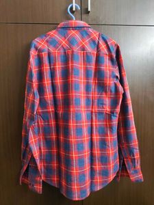 Being Human Men's Plaid Long Sleeve Shirt