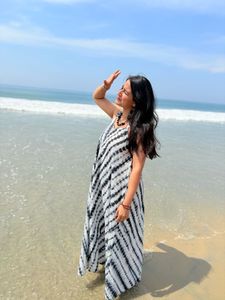 Boho Tie-Dye Maxi Dress