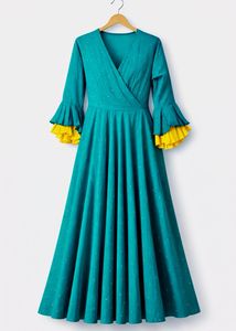 Elegant Anarkali - Sea Green Kurta