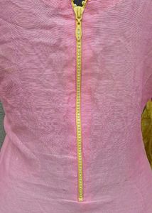 Pink Kurta with Yellow Patiala