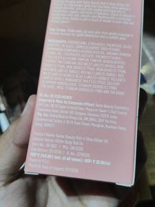Swiss Beauty Roll 'n' Glow Glitter Oil