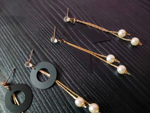 Elegant Pearl Drop Earrings