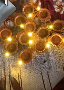 12 Royal Sensor Diyas For Decorate home