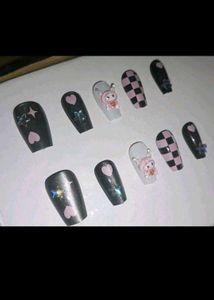 Savana Cute Kuromi Press-On Nails Set of 10