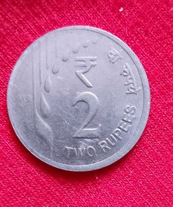 2 Ruppes Old Coins