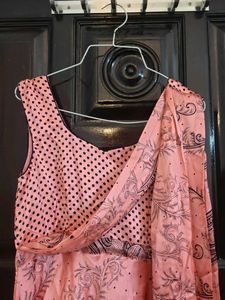 Elegant Pink Ethnic Gown