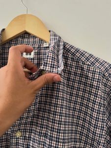 Uniqlo Men's Checked Button-Up Shirt