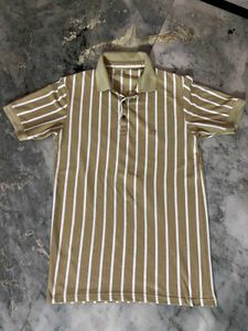 Men's Striped Polo T-Shirt