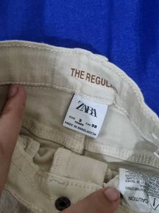 Beige Casual Shorts for kids