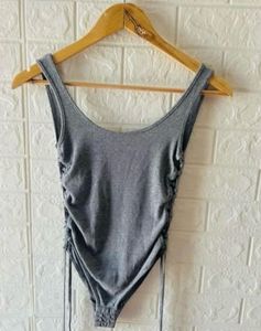 Gray Bodysuit