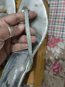 Silver Flats &amp; Sandals
