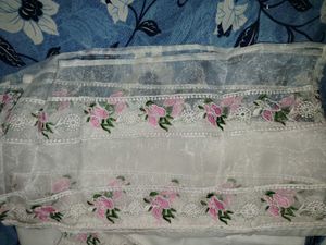 Lace Trim Pakistani Suit
