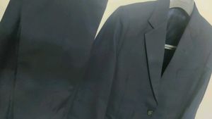 Raymond Custom stitched Navy Blue suit set