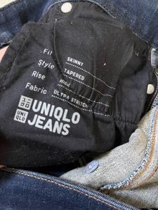 Uniqlo skinny high rise jeans