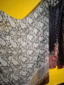 Stylish Black Printed Kurta Set with Dupatta