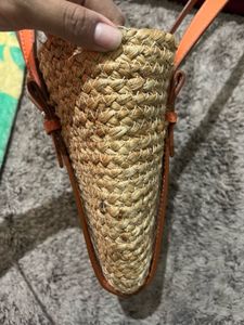 Zara jute midi Tote Bag