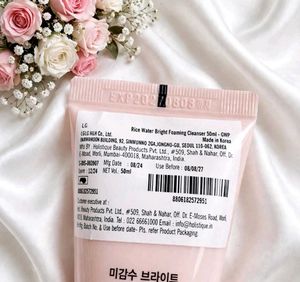 Pack of 2 The Face Shop Rice Water Bright Foaming