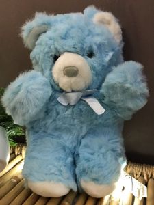 Blue Plush Teddy Bear