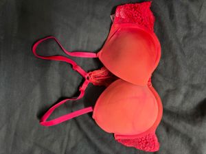 Lace Trimmed Push-Up Bra