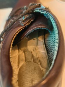 Men's Brown Leather Lace-Up Shoes
