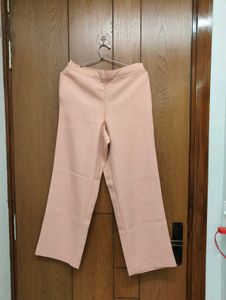 Blush Pink Wide Leg Pants