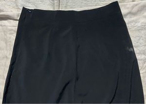 Black Flared Leg Trousers