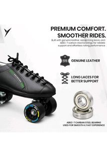 Black Roller Skates
