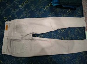 Light Pink Slim Fit Jeans