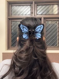 Cute Blue Butterfly Hair Claw Clip🦋