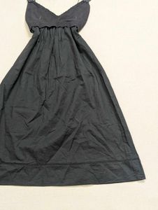 Y2K Grunge Coquette Midi Dress 🖤 Black Lace Bow