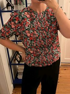 Zara Floral Top