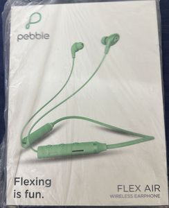 Pebble Flex Air Wireless Earphone - Green