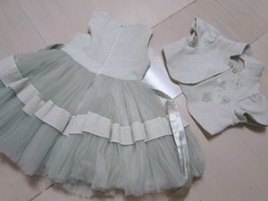 combo -Cute Baby Girl Dress with Jacket