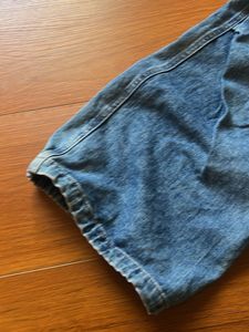 Vintage Wash Wide Leg parachute Jeans