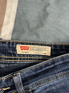 Classic Levi's Blue Denim Jeans