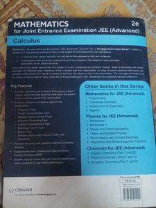 Mathematics for JEE (Advanced) Calculus Book